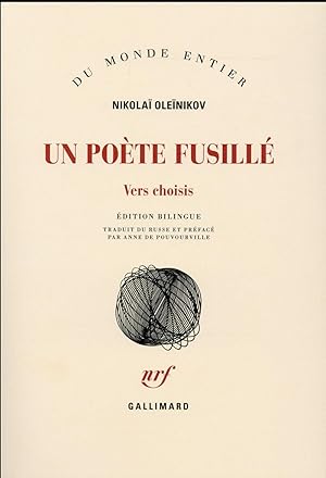 un poète fusillé ; vers choisis