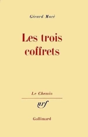 Image du vendeur pour Les Trois coffrets mis en vente par Chapitre.com : livres et presse ancienne