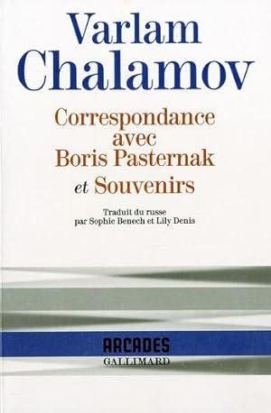 Seller image for Correspondance avec Boris Pasternak. et Souvenirs for sale by Chapitre.com : livres et presse ancienne