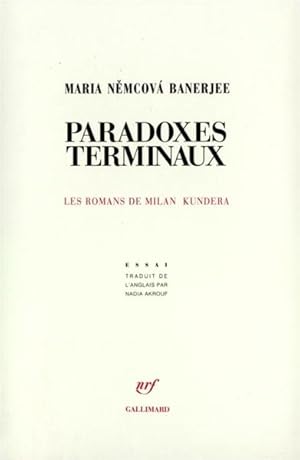 Image du vendeur pour Paradoxes terminaux mis en vente par Chapitre.com : livres et presse ancienne