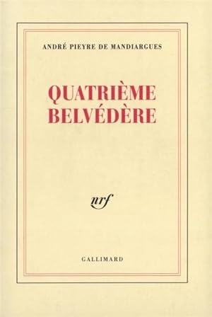 Imagen del vendedor de Quatrime belvdre a la venta por Chapitre.com : livres et presse ancienne