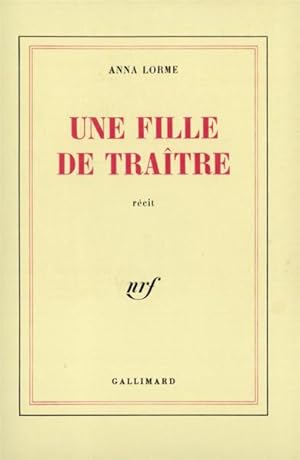 Imagen del vendedor de Une Fille de tratre a la venta por Chapitre.com : livres et presse ancienne