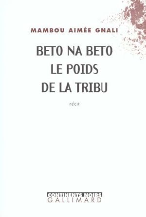 Image du vendeur pour Beto na beto mis en vente par Chapitre.com : livres et presse ancienne