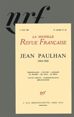 jean paulhan - (1884-1968)