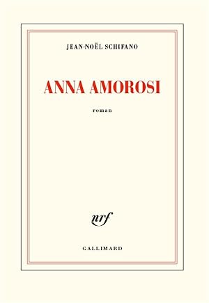 Image du vendeur pour Anna Amorosi mis en vente par Chapitre.com : livres et presse ancienne