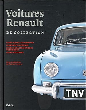 voitures Renault de collection