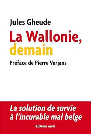 la Wallonie, demain ; la solution de survie à l'incurable mal belge