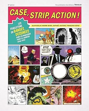 case, strip, action ! les feuilletons en bandes dessinées dans les magazines pour la jeunesse (19...