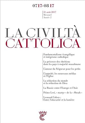 la civiltà cattolica ; juillet-août (édition 2017)