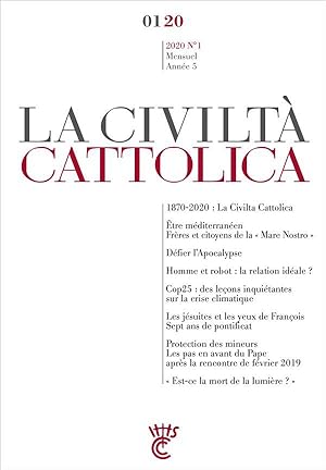 la civiltà cattolica : janvier 2020