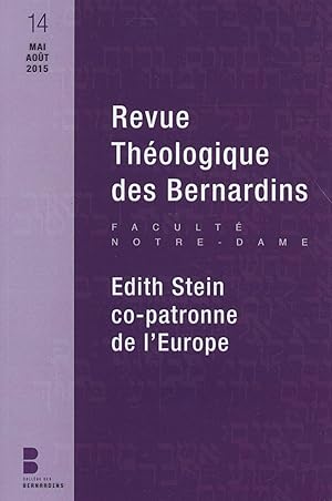 revue théologique des Bernardins N.14 ; en vue du synode sur la famille (2015)