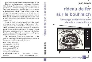 Bild des Verkufers fr Rideau de fer sur le Boul'Mich zum Verkauf von Chapitre.com : livres et presse ancienne