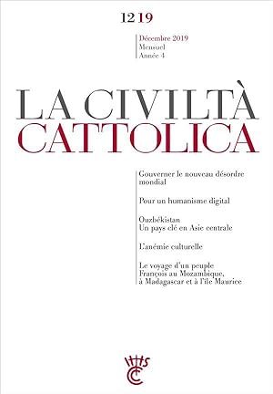 la civiltà cattolica : décembre 2019