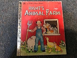 Bild des Verkufers fr Right's Animal Farm (A Little Golden Book) zum Verkauf von Betty Mittendorf /Tiffany Power BKSLINEN