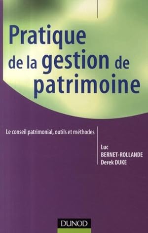 Pratique de la gestion de patrimoine