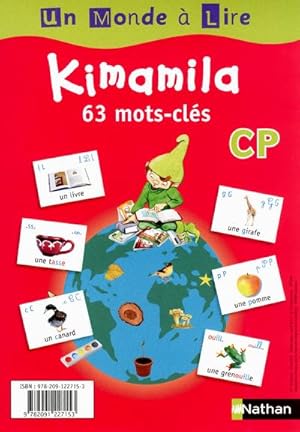 un monde a lire - kimamila cp - serie rouge - affichettes mots-cles