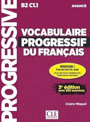 vocabulaire progressif du français ; B2 C1.1 ; avancé (édition 2018)