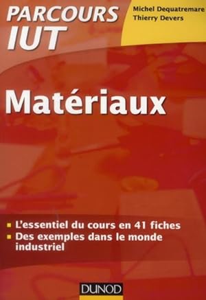 Seller image for matriaux ; de la conception aux contrles for sale by Chapitre.com : livres et presse ancienne