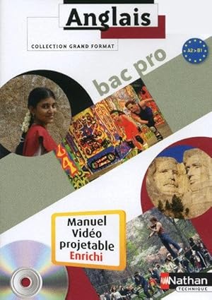 anglais ; Bac pro ; niveau A2 à B1 ; manuel de l'élève vidéoprojetable enrichi (édition 2010)