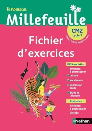 MILLE-FEUILLES : français ; CM2 ; fichier d'exercices (édition 2019)