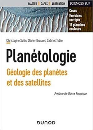 planétologie ; géologie des planètes et des satellites