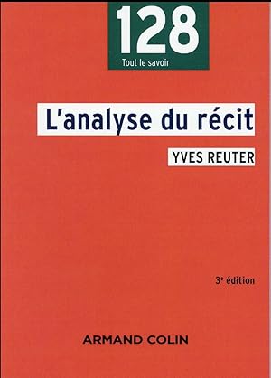 Image du vendeur pour l'analyse du rcit (3e dition) mis en vente par Chapitre.com : livres et presse ancienne