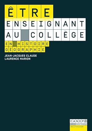 être enseignant au collège en histoire-géographie