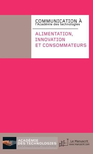 alimentation, innovation et consommateurs