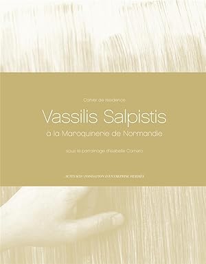 cahiers de résidence n.8 ; Vassilis Salpistis