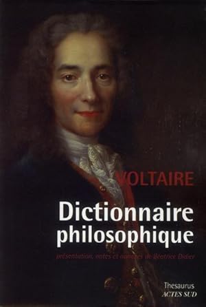 Image du vendeur pour dictionnaire philosophique mis en vente par Chapitre.com : livres et presse ancienne