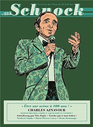 Immagine del venditore per REVUE SCHNOCK n.23 : Charles Aznavour venduto da Chapitre.com : livres et presse ancienne