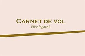 Image du vendeur pour carnet de vol ; pilot logbook mis en vente par Chapitre.com : livres et presse ancienne