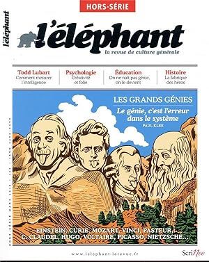 Immagine del venditore per l'lphant Hors-Srie : les grands gnies venduto da Chapitre.com : livres et presse ancienne