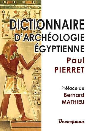 dictionnaire d'archeologie egyptienne