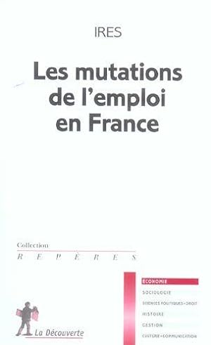 Les mutations de l'emploi en France