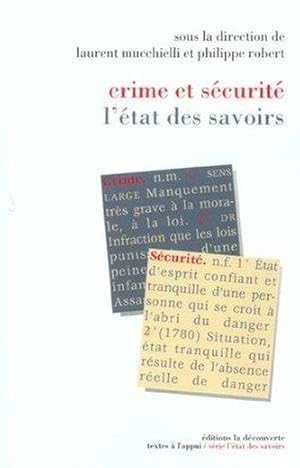 Image du vendeur pour Crime et scurit mis en vente par Chapitre.com : livres et presse ancienne