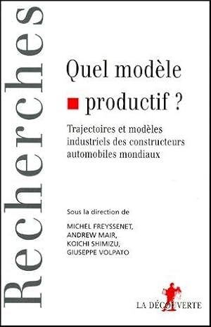 Quel modèle productif ?