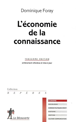 l'économie de la connaissance (3e édition)