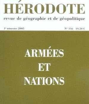 REVUE HERODOTE n.116 : armées et nations