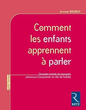 comment les enfants apprennent à parler