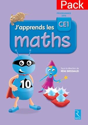 J'apprends les maths avec Picbille : CE1 ; pack de 10 fichiers