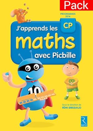 J'apprends les maths avec Picbille : CP ; pack de 10 fichiers