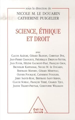 Science, éthique et droit