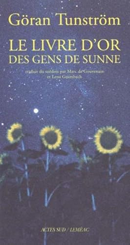 Seller image for Le livre d'or des gens de Sunne for sale by Chapitre.com : livres et presse ancienne