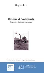 Image du vendeur pour Retour d'Auschwitz mis en vente par Chapitre.com : livres et presse ancienne
