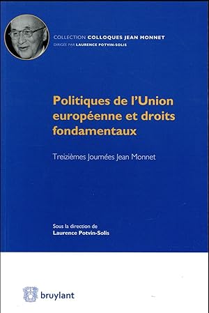 Image du vendeur pour politiques de l'Union europenne et droits fondamentaux ; treizimes journes Jean Monnet mis en vente par Chapitre.com : livres et presse ancienne