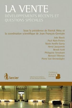 la vente développements récents et questions spéciales