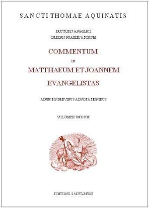 commentum in matthaeum et joannem evangelistas
