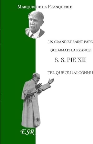 Image du vendeur pour Pie XII, tel que je l'ai connu mis en vente par Chapitre.com : livres et presse ancienne