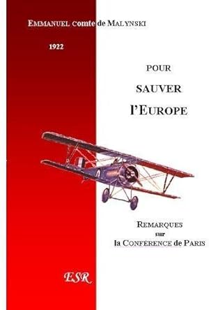 Seller image for pour sauver l'Europe for sale by Chapitre.com : livres et presse ancienne